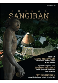 Image of JURNAL SANGIRAN no. 8 tahun 2019