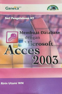Image of Membuat Database dengan Microsoft Acces 2003